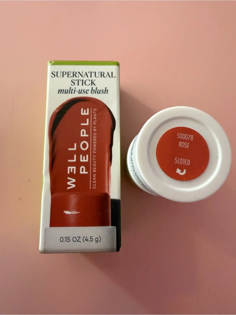 Well People Supernatural Stick Blush - Rose - NWT
